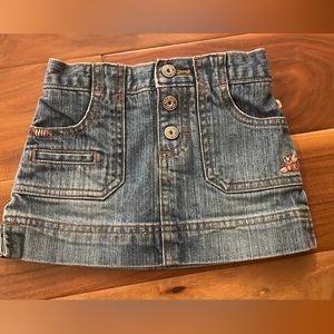 Jean Skirt, size 2T